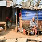 Siesta in Bungkot östlich von Gorkha