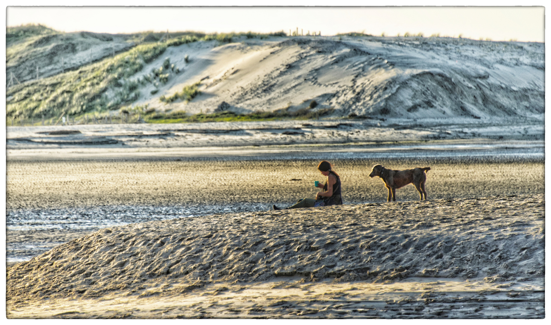 Siesta in den Dünen II. - Sieste dans les dunes II.