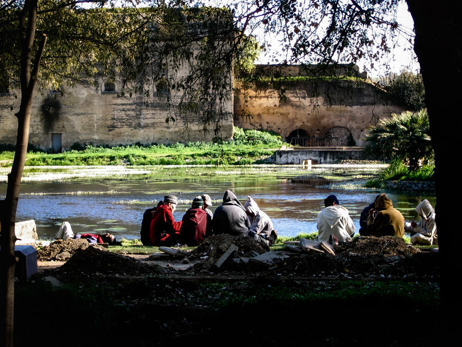 Siesta in der alten Königsstadt Fès