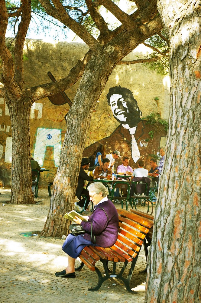 Siesta in Lissabon