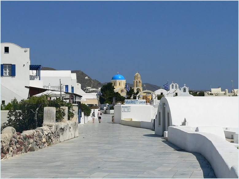 Siesta in Oía