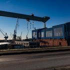 Sietas Werft in Hamburg Cranz