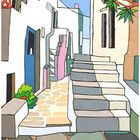 SIFNOS LES RUES N°4 ORIGINAL JPEG