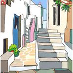 SIFNOS LES RUES N°4 ORIGINAL JPEG