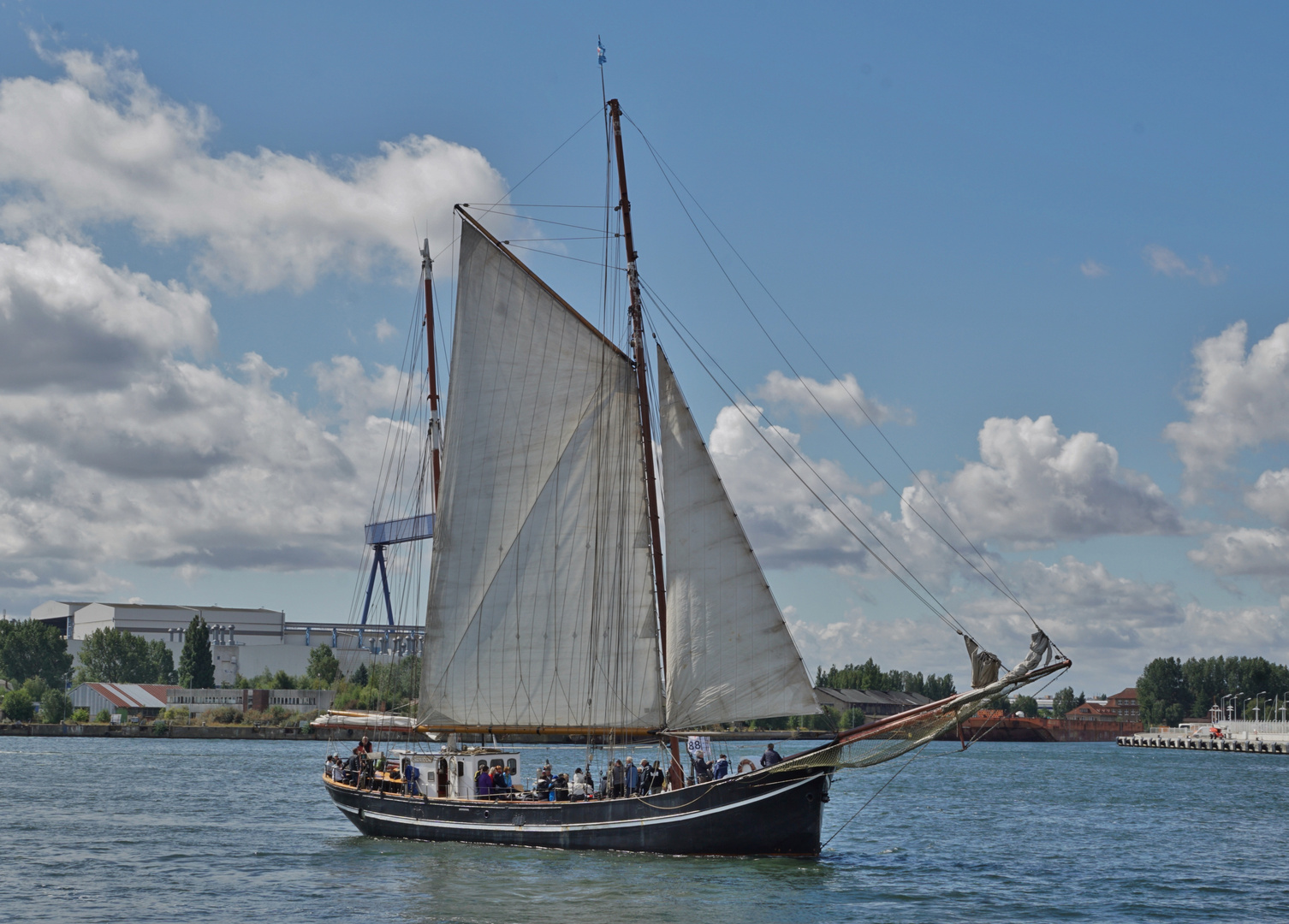 Sigandor bei der Hanse Sail