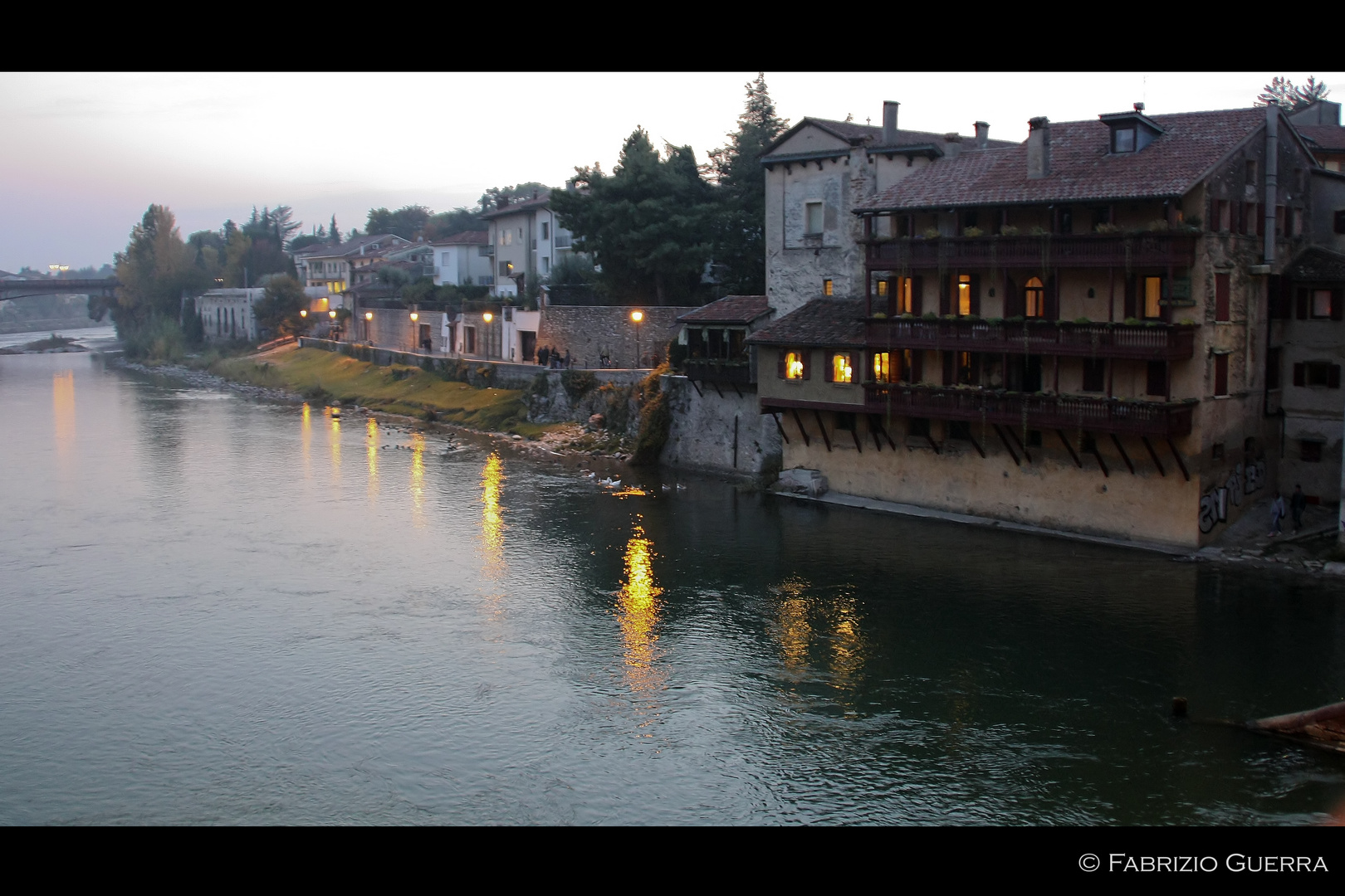 Sight from Bassano's Bridge