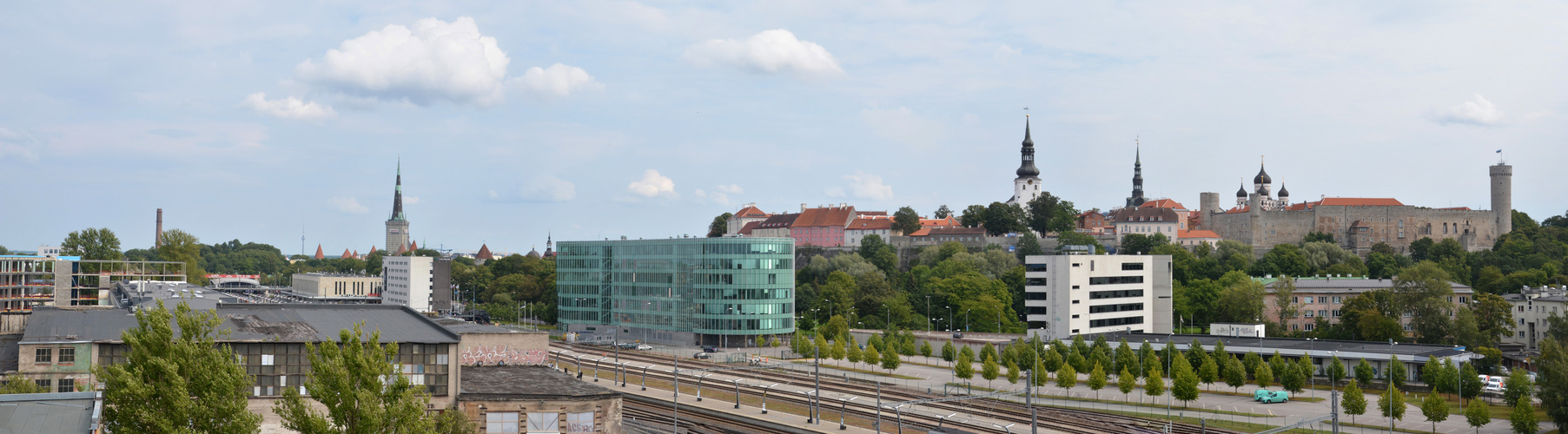 Sight from Fotografiska to town