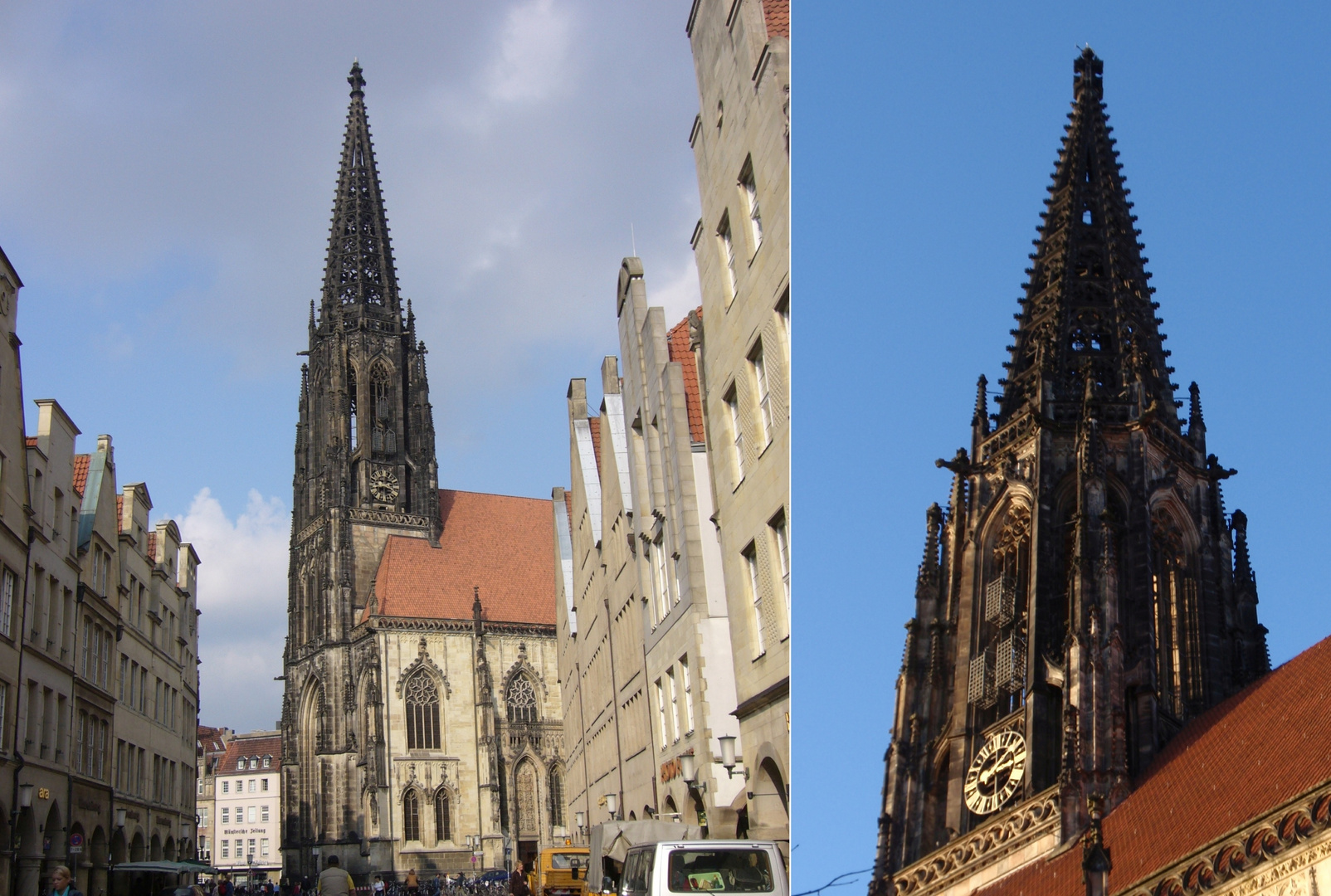 "Sightseeing" in Münster - Teil 2: Die Lamberti-Kirche und die Täufer-Käfige