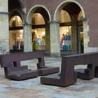 "Sightseeing" in Münster - Teil 6: Die Chillida-Bänke "Toleranz durch Dialog"