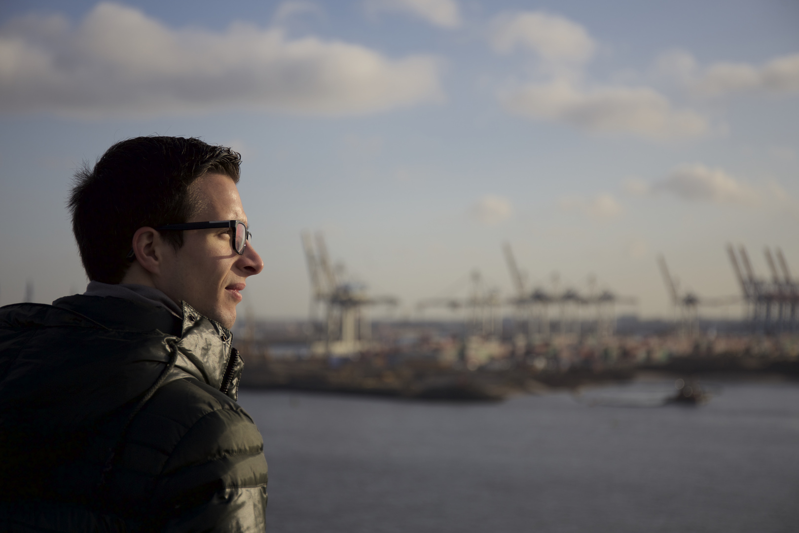 Sightseeing mit Matthias (Elbe, Hamburg)