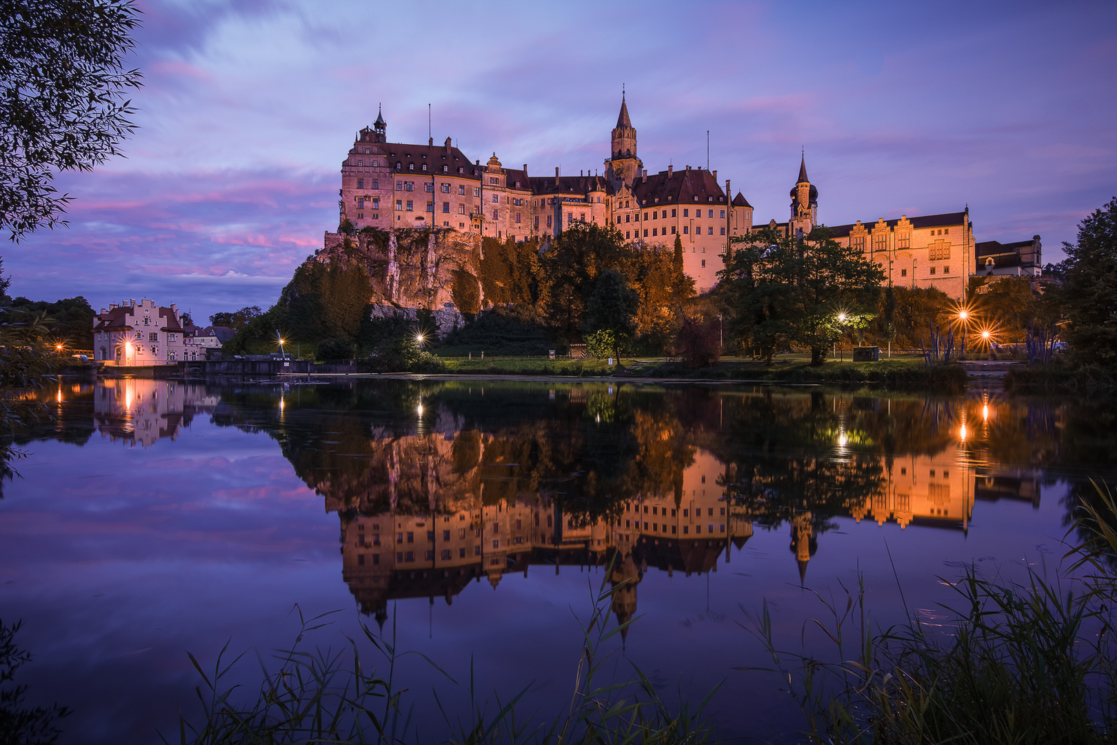 Sigmaringen Castle in Mystical Light