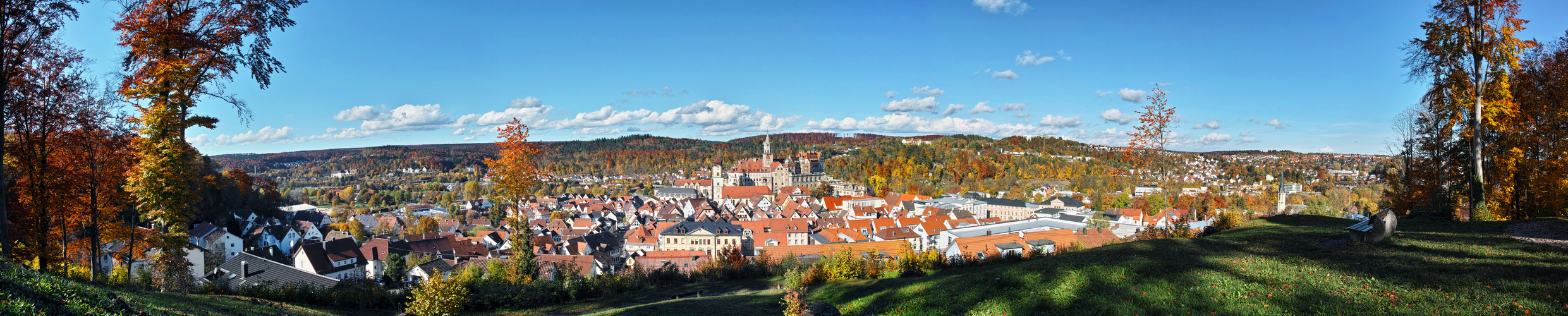 Sigmaringen - goldener Herbst