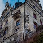 Sigmaringen - Schloss Figur Nordseite 