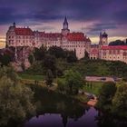 Sigmaringen Schloss in der Morgensonne 