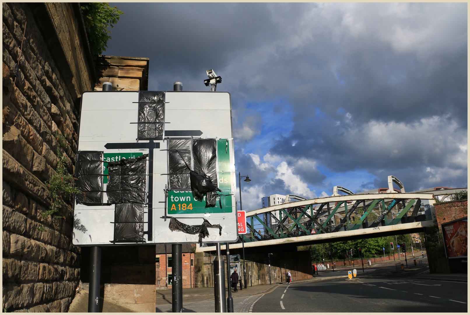 Sign of the times (Gateshead town centre)