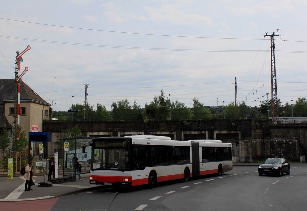 Signal auf Langsamfahrt - und doch kein Zug