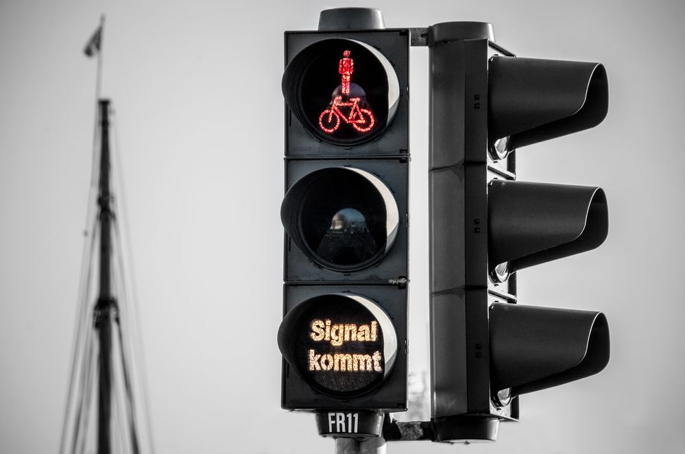 Signal kommt