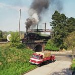 Signalbrücke in Rosswein