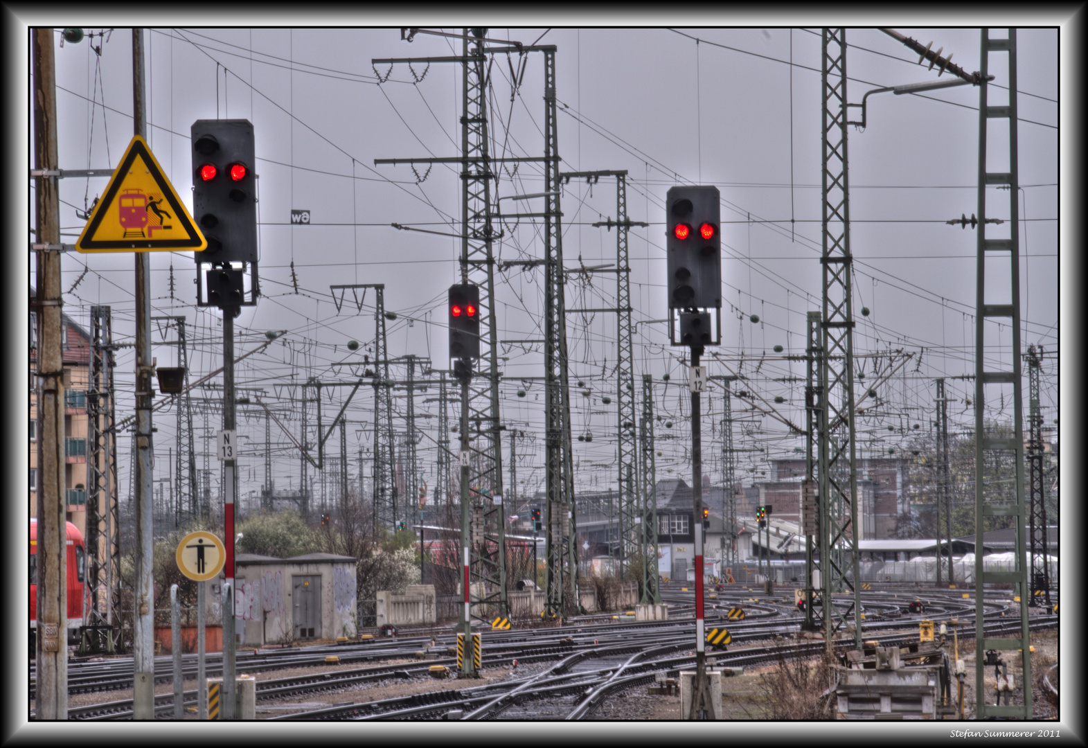 Signale auf Rot Foto & Bild gleise, eisenbahn, verkehr & fahrzeuge