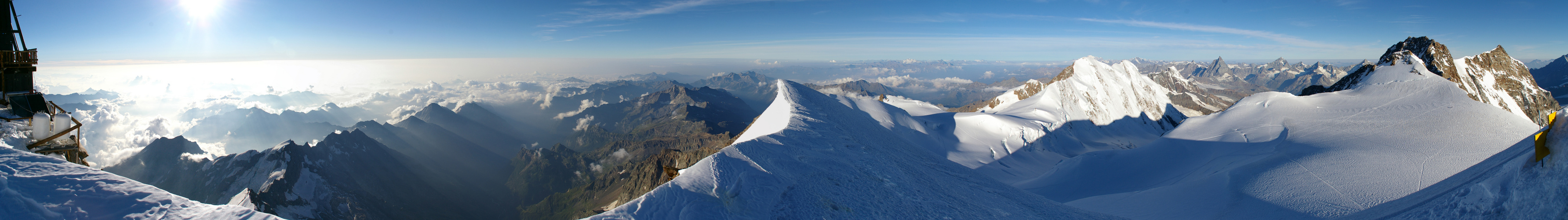 Signalkuppe-Gipfelpanorama