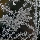 Signature hivernale sur ma fenêtre / Der Winter hat unterschrieben