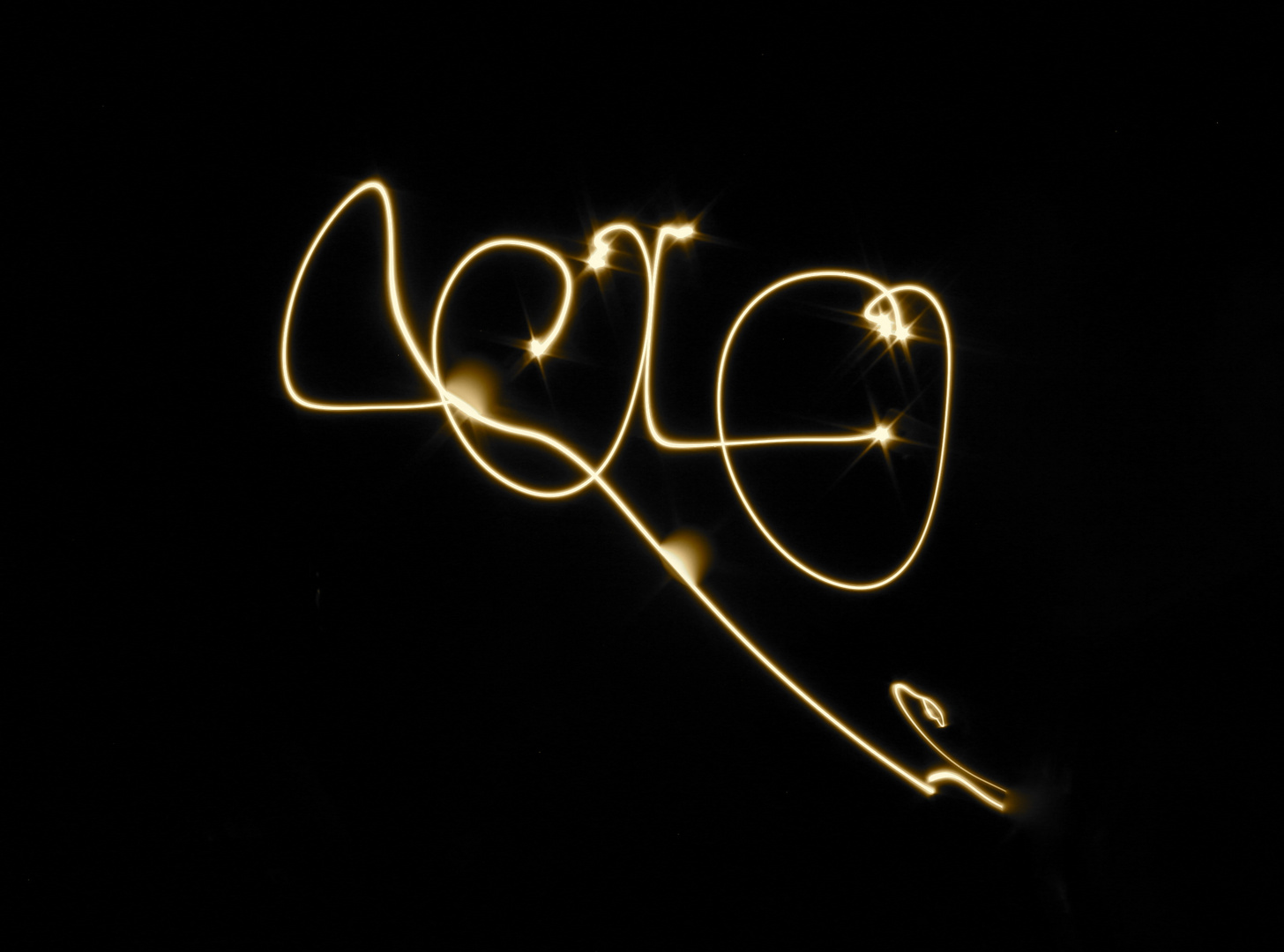 signature lumineuse