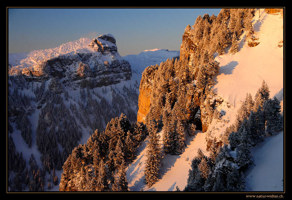 Sigriswiler Rothorn im letzten Licht