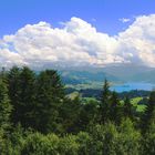 Sihlsee vom Etzel Kulm aus gesehen