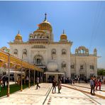 ... Sikhtempel in Delhi ...