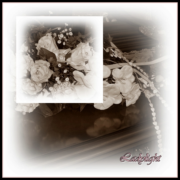 Silber - Hochzeitsblumenstrauß