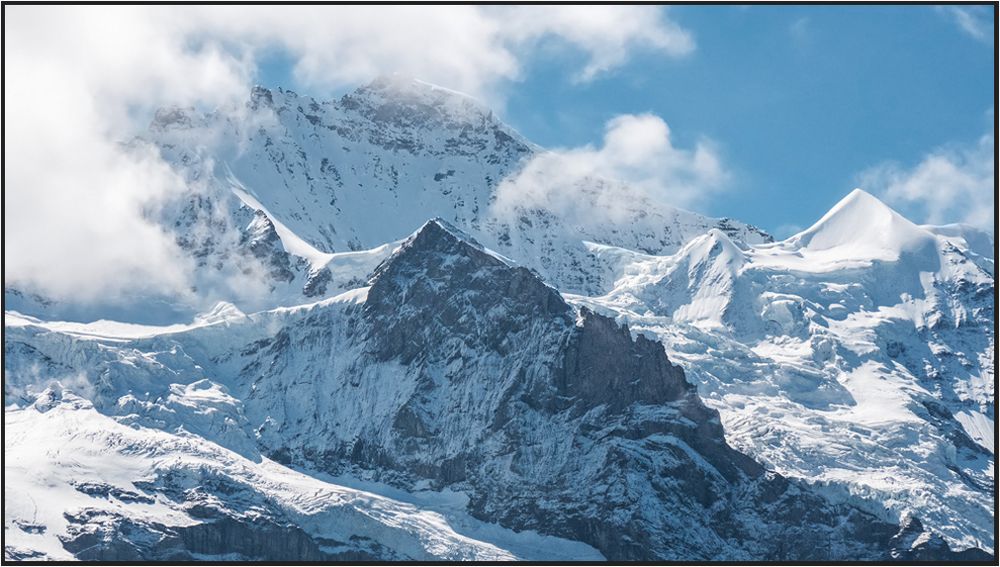 Silberhorn, dein Mantel ist aus Schnee und Eis.....