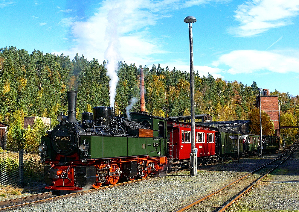 Silberhütte in der Vormittagssonne