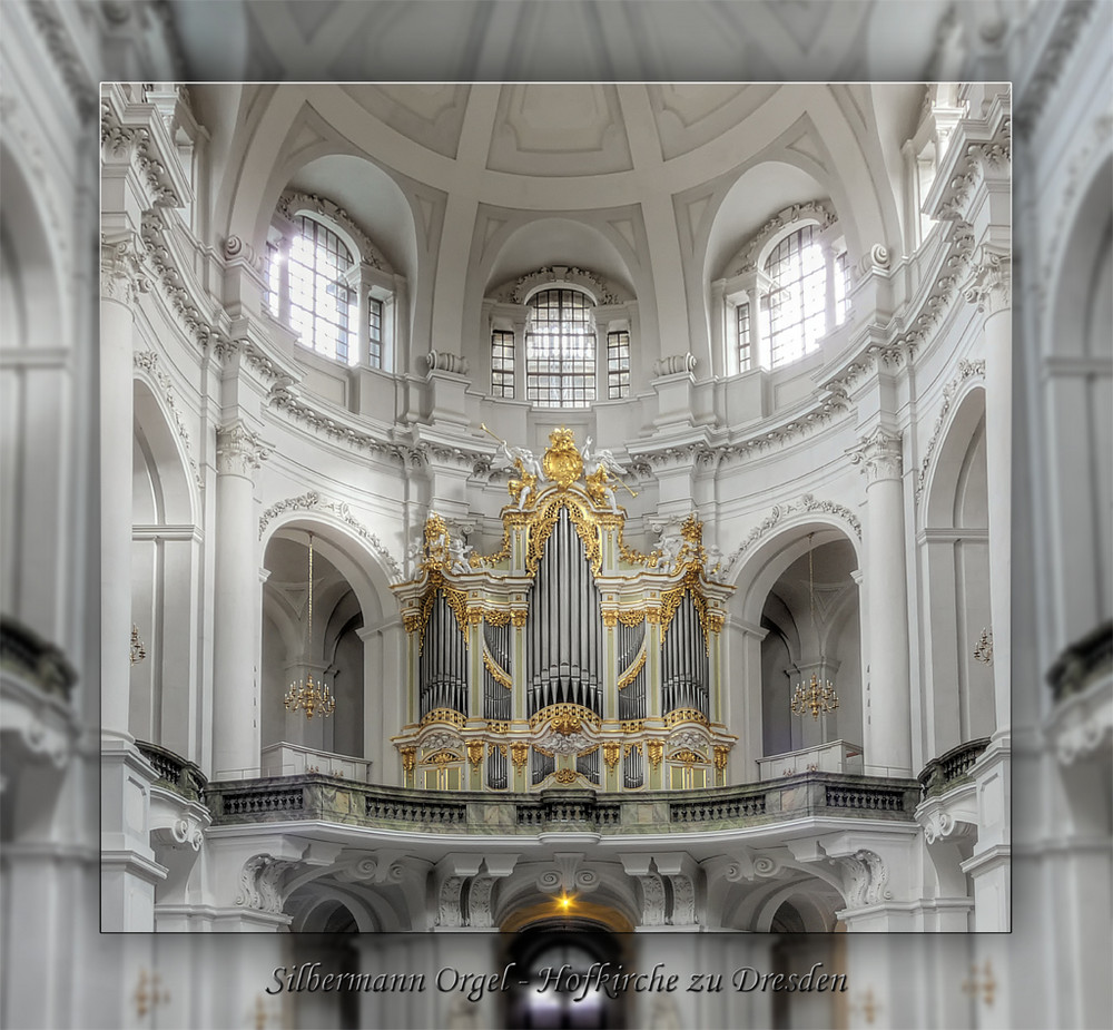 Silbermann-Orgel Hofkirche Dresden