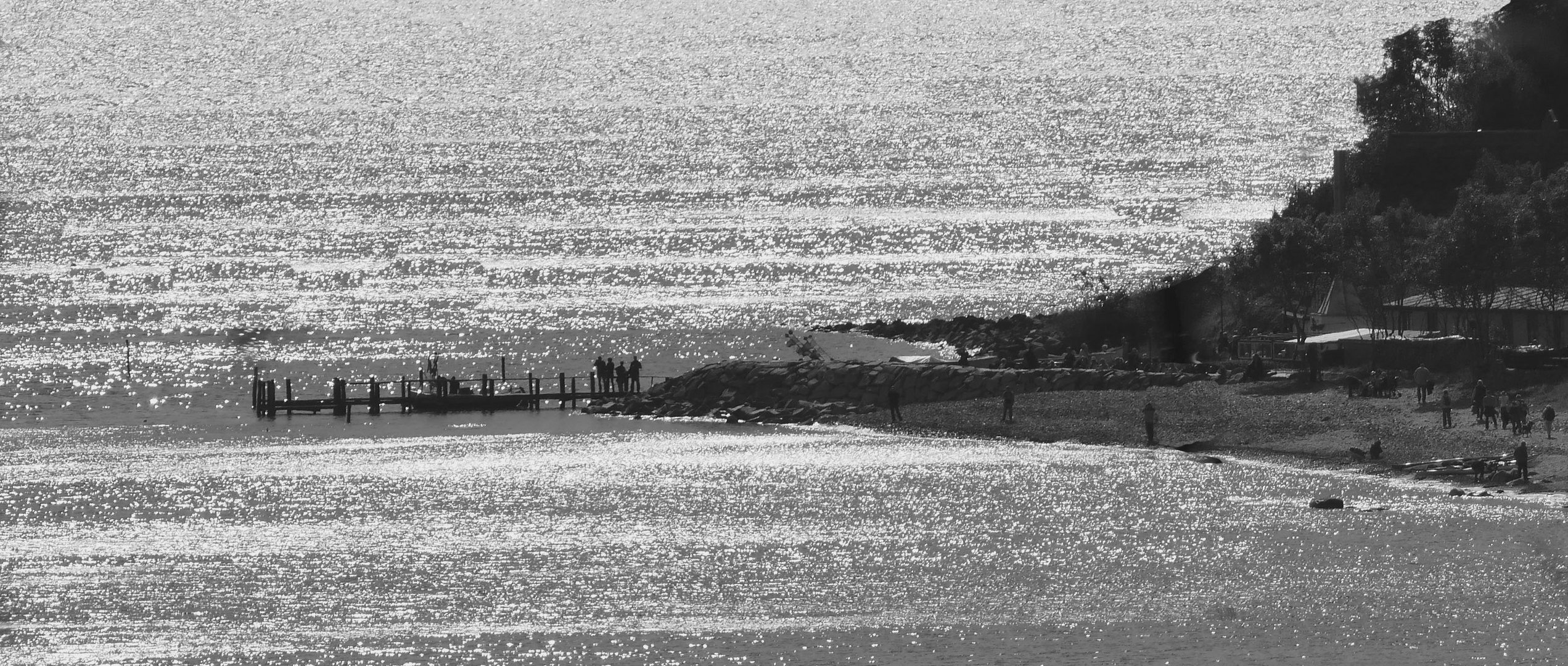 Silberne Ostsee  (Vitt auf Rügen)