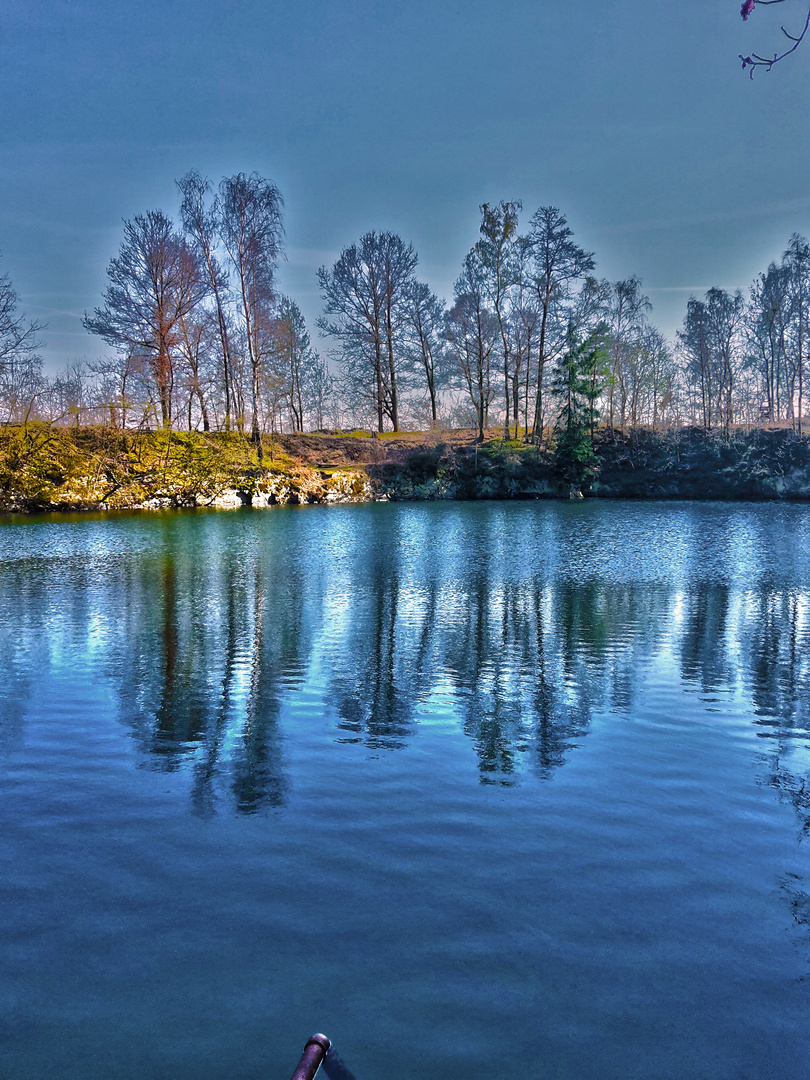 Silbersee am späten Nachmittag