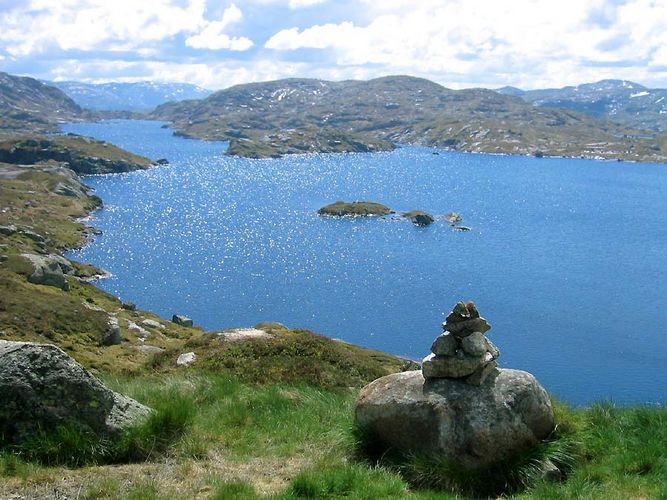 Silbersee im Fjordland