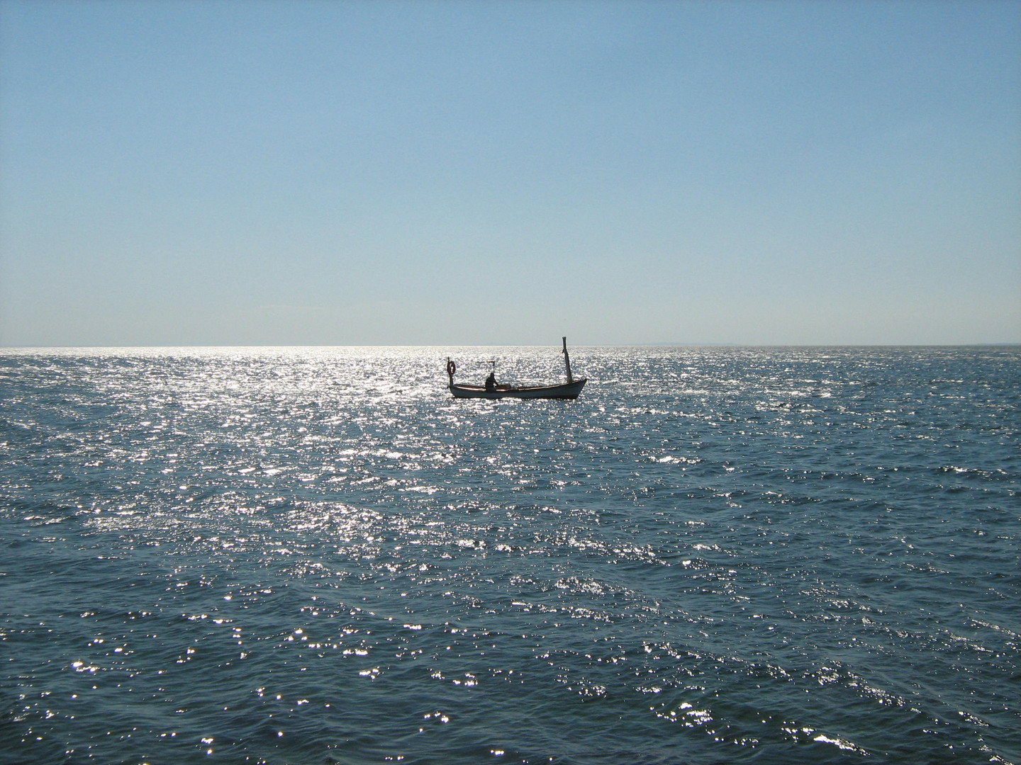 Silberstreif am Horizont, das Meer vor Ocaklar