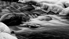 silence in ice, water and stone