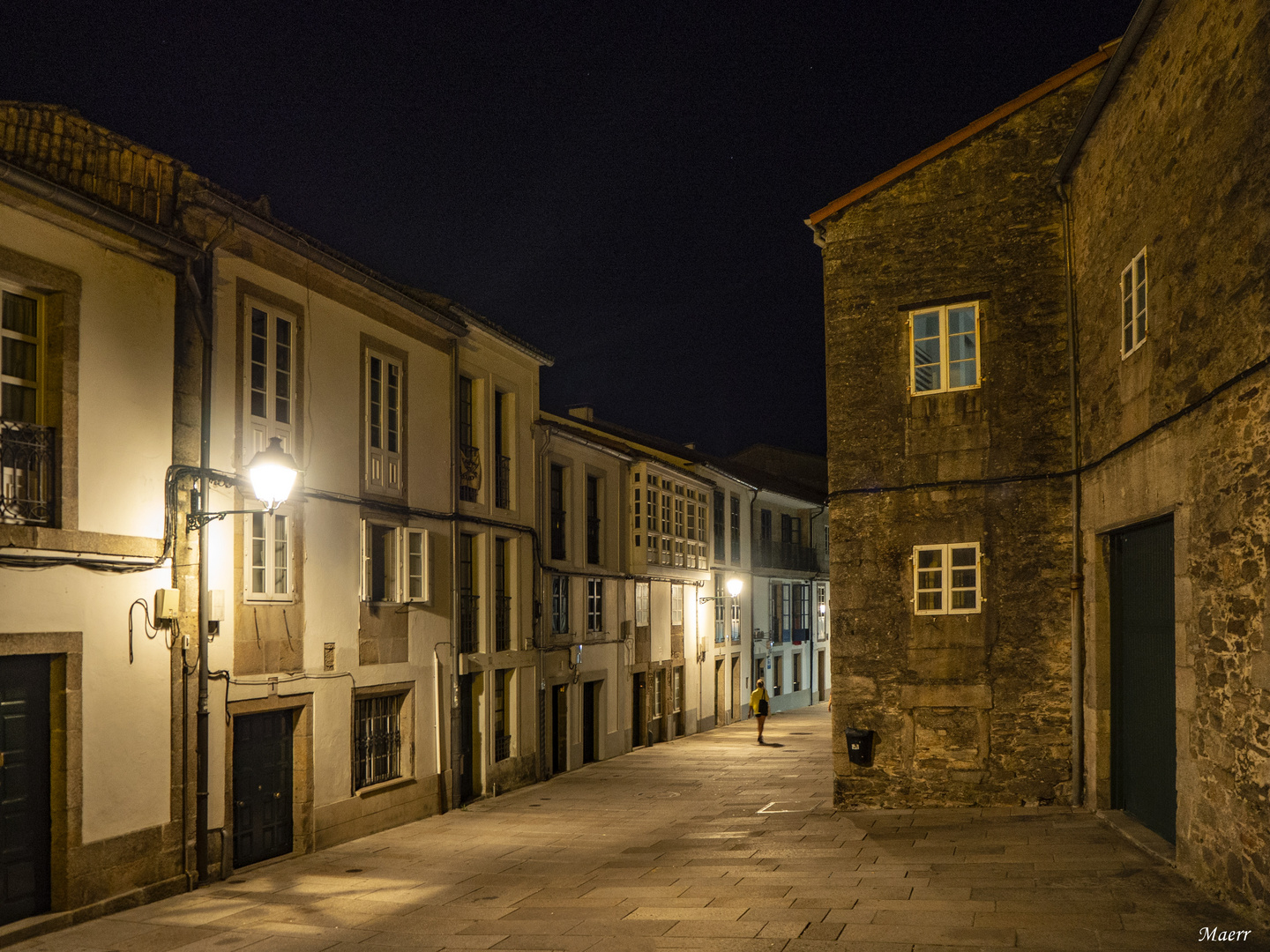 Silencio en la noche.