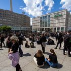 SILENT-DEMO GEGEN RASSISMUS BERLIN ALEXANDERPLATZ #02