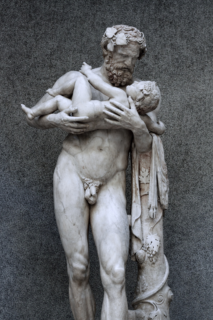 Silenus with the child Dionysus