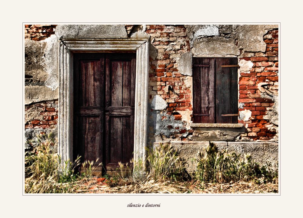 silenzio e dintorni (cornice)