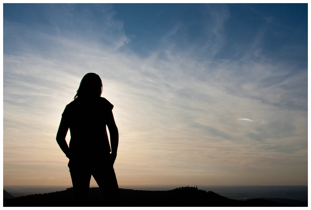 Silhouette am Breitenstein II