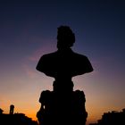 Silhouette der Cellini-Büste