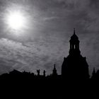 Silhouette der Frauenkirche