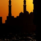 Silhouette des Oman