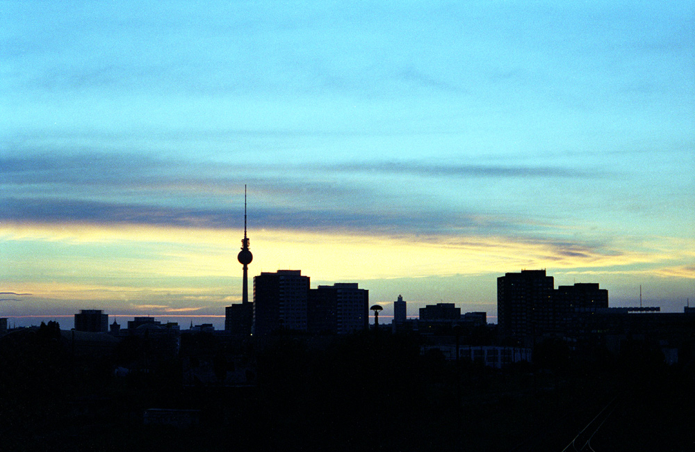 Silhouette einer Großstadt