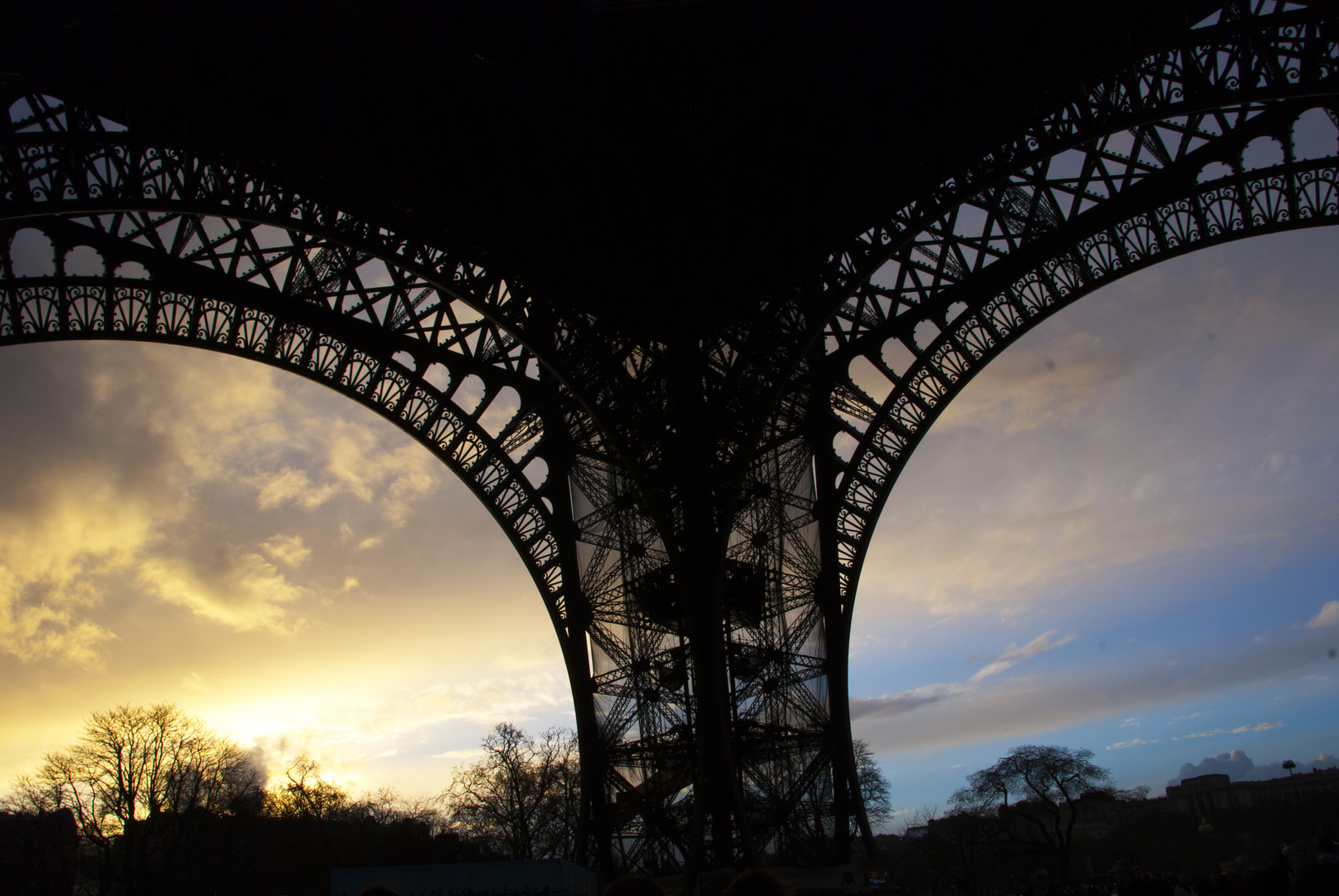 Silhouette Tour Eiffel