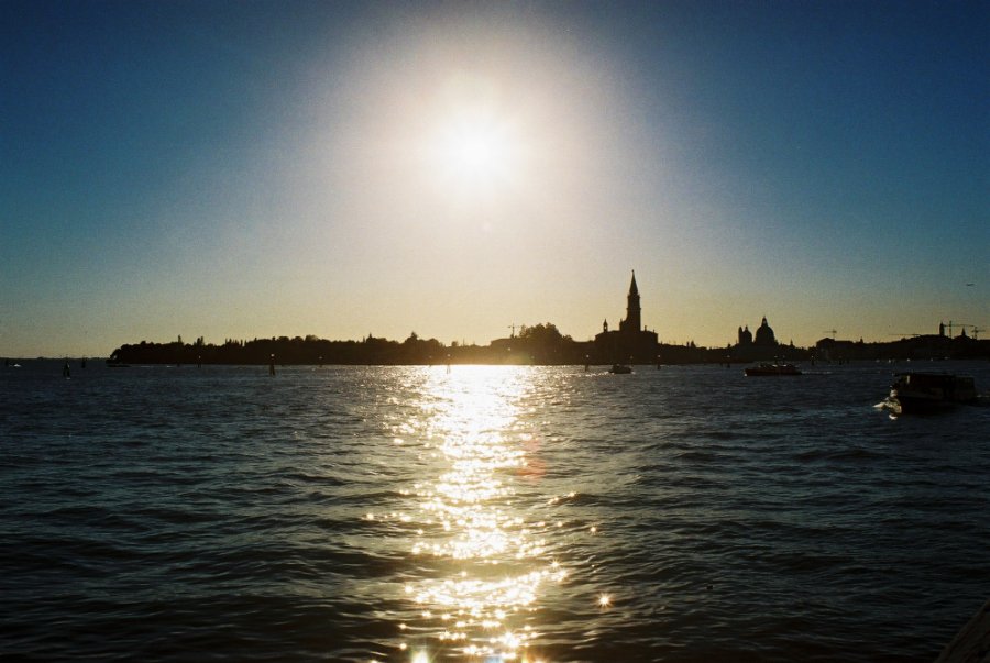 Silhouette von Venedig