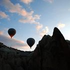 Silhouettes in Turky